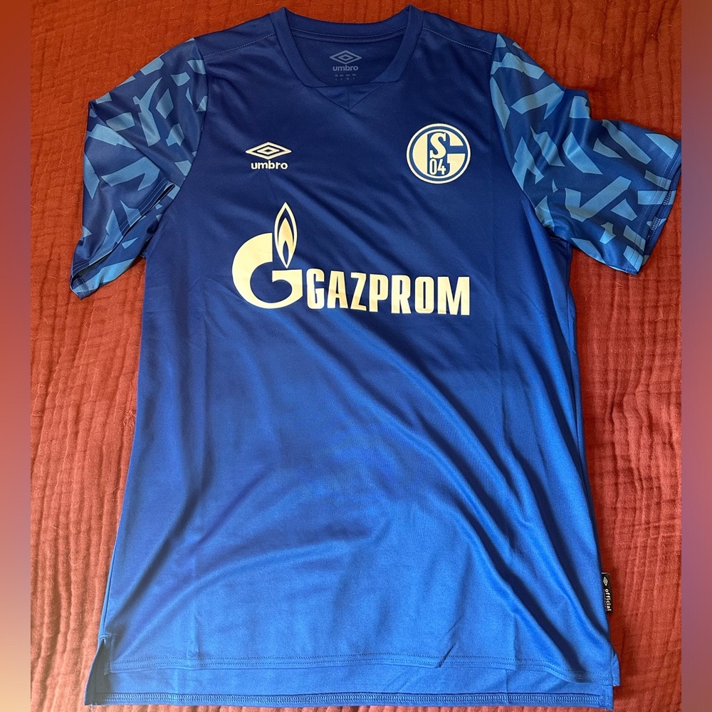 2019-2020 Schalke 04 Umbro Home Jersey size L